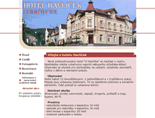 Tablet Screenshot of hotel-luhacovice.cz